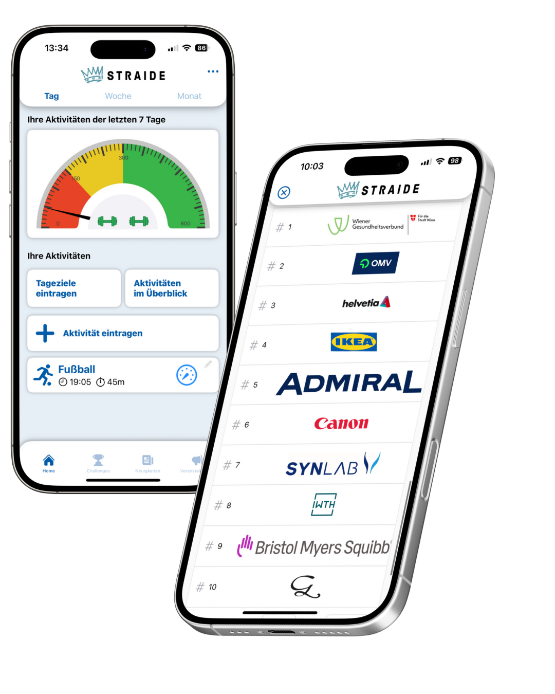 STRAIDE MockUp - Home & Ranking.png